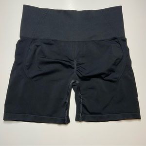 Oner Active Effortless Seamless Shorts Knitted Logo - Black - M